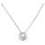 Chaumet chain and pendant model "Anneau" in white gold, diamond.  ref.704413