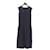 MIU MIU cotton sleeveless dress Navy blue  ref.704433