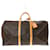 Louis Vuitton Keepall Bandouliere 60 Brown Cloth  ref.704479