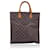 Louis Vuitton Borsa tote vintage Sac Plat GM in tela monogramma marrone  ref.704773