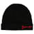 Givenchy Embroidered Logo Cashmere Beanie Black Wool  ref.705263
