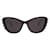 Alexander Mcqueen Cat Eye-Frame Gafas de sol de acetato Negro Fibra de celulosa  ref.705301