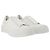 Sneakers Deck Plimsoll - Alexander Mcqueen - Bianco - Canva - vista 2
