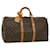 Louis Vuitton Monograma Keepall 50 Boston Bag M41426 Autenticação de LV 32579 Lona  ref.705467