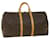 Louis Vuitton Monograma Keepall 55 Boston Bag M41424 LV Auth ep106 Lona  ref.705473