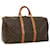 Louis Vuitton-Monogramm Keepall 50 Boston Bag M.41426 LV Auth jk2814 Leinwand  ref.705521