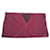 Lancel Clutch bags Dark red Nylon  ref.705657