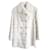 Autunno Gucci x Tom Ford 1995 Cappotto in finta pelliccia bianca Bianco Pelliccia ecologica  ref.705723
