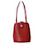 Louis Vuitton Cluny Cuir Rouge  ref.705884