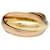 Love Cartier bracelet, "Trinity", 3 gold tones. White gold Yellow gold Pink gold  ref.705920