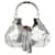 Dionysus Gucci Silver Metallic Python Large Babouska Indy Bag.  Limited edition! Silvery  ref.706000