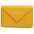 Balenciaga Carteira Papier Mini em Couro Amarelo  ref.706100