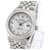 Rolex White Mop Mens Datejust Diamond Dial Diamond Bezel 36mm Watch  Metal  ref.706322