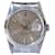 Rolex Datejust  16234 Bisel canelado com mostrador prateado 36mm relógio Cinza Metal  ref.706348