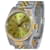Quadrante Datejust Mens Rolex Champagne 18k Lunetta scanalata rif Metallo  ref.706388