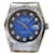 Relógio Rolex Datejust Raro Vinheta Azul Diamante com todos os mostradores de fábrica Metal  ref.706429