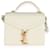 Saint Laurent Blanc Vintage Grain De Poudre Cassandra Mini Top Handle Bag  White Leather  ref.706469