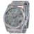 Mostrador Datejust masculino Rolex Silver Roman 18moldura kw 36milímetros -16234 ver Metal  ref.706478