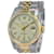 Rolex Cadran Datejust Jubilee pour homme beige 18k Lunette cannelée en or Réf Métal  ref.706482