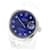Rolex Blue Mens Datejust Diamond Dial Bezel canelado 36mm Watch-quickset Watch Metal  ref.706489