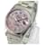 Rolex Pink Mop Unissex Datejust Diamond Dial Moldura lisa 36mm relógio Metal  ref.706524