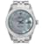 Rolex White Mop Roman Mens Datejust Ss Dial Diamond Bezel 36mm Uhr Metall  ref.706525