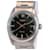Rolex Men's Rolex Vintage Steel Oyster Precision Black Dial 34mm Watch Ref  Metal  ref.706526