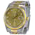 Reloj Rolex Champagne para hombre Datejust Factory con esfera de diamantes 36reloj mm Metal  ref.706534