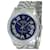 Rolex Azul Romano Hombres 36mm Datejust Ssteel Dial Diamante Bisel R Reloj Metal  ref.706537