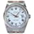 Rolex Datejust weißes Buckley-Zifferblatt 36mm Watch-all-Fabrik Metall  ref.706556