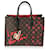Louis Vuitton Monogramme Fall In Love Onthego Mm Cuir Marron  ref.706573