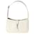 Saint Laurent White Smooth Leather Le 5 A 7 Hobo   ref.706578
