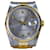 Rolex Datejust 16233 Silbernes arabisches Zifferblatt geriffelte Lünette. Mit Zertifikat Grau Metall  ref.706609