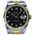 Rolex Mens Datejust Factory Black Diamond Dial 36mm Watch-all Factory  Metal  ref.706616