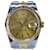 Rolex Datejust 16233 quadrante champagne 18k Lunetta scanalata 36mm Guarda - tutta la fabbrica Giallo Metallo  ref.706617
