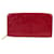 Louis Vuitton Zippy Wallet Red Cloth  ref.706647