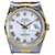 Mostrador romano branco Rolex Datejust Factory com papéis 36mm relógio Metal  ref.706695