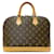 Louis Vuitton Alma Brown Cloth  ref.706795