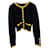 Chanel Collector 1994 Black Yellow Cashmere  ref.707110
