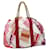Hermès * Hermes Cabas Drapeaux au vent Rope Handle Beach Bag Tote Bag Canvas Women's Multicolor Cuir Multicolore  ref.707151