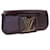 *Louis Vuitton Pochette Soby Verni Clutch Bag Women's Amarant Purple Verni Leather Vermeil  ref.707196