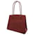 Hermès * Hermes Shoulder Bag LA Tote Bag Rouge Ash/Silver Metal Fittings Box Calf □E Engraved Vermelho Bezerro-como bezerro  ref.707202
