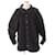 * Balenciaga Pinched Color Swing Denim Shirt Black 34 Cotton  ref.707297