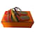 Hermès sandales rivages Cuir Multicolore  ref.707329