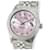 Rolex Rosa Mop Datejust Diamante Mostrador Luneta Diamante 36mm relógio Metal  ref.707354