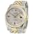 Rolex White Mop Mens Datejust Dois tons Diamante Rubi Mostrador Relógio com bisel canelado Metal  ref.707363