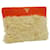 PRADA Clutch Bag Wool Orange Auth ar7926  ref.707638