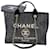 Chanel Handbags Black Denim  ref.707749