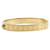 * Louis Vuitton Rigid Bracelet Nanogram Strass Bangle Gold Metal Swarovski Rhinestone Golden  ref.707754