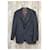 Louis Féraud Louis Feraud jacket size 54 Dark grey Cotton Wool  ref.707800